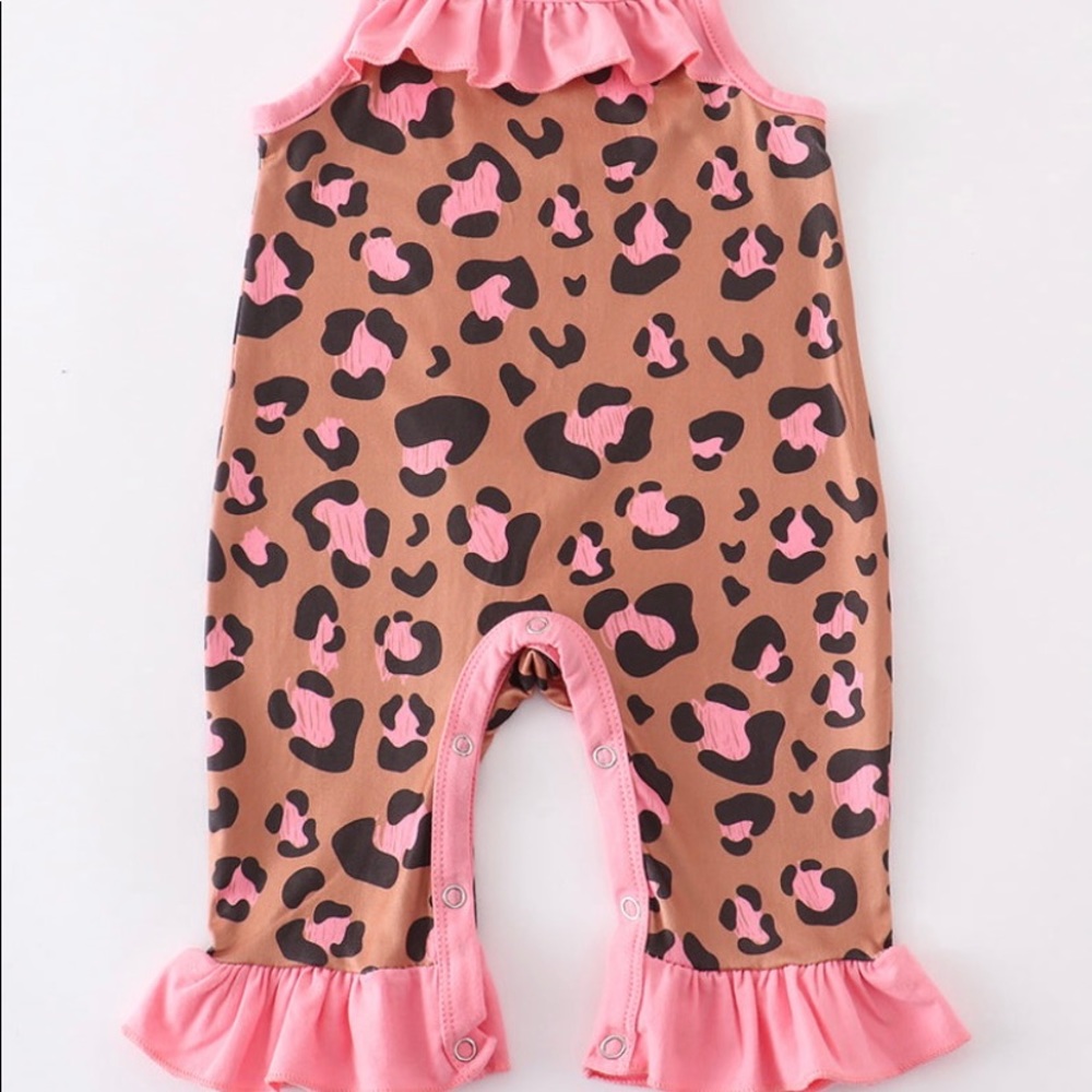 Pink Leopard jumper